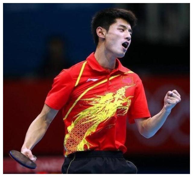 日本乒乓球队鏖战瑞典乒乓球队，张继科高光表现
